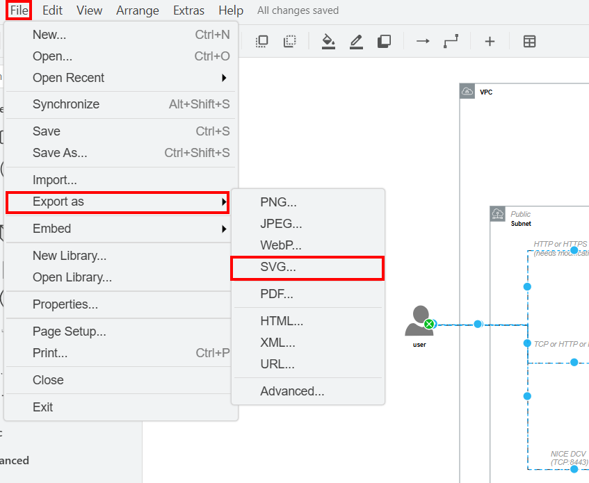 export svg